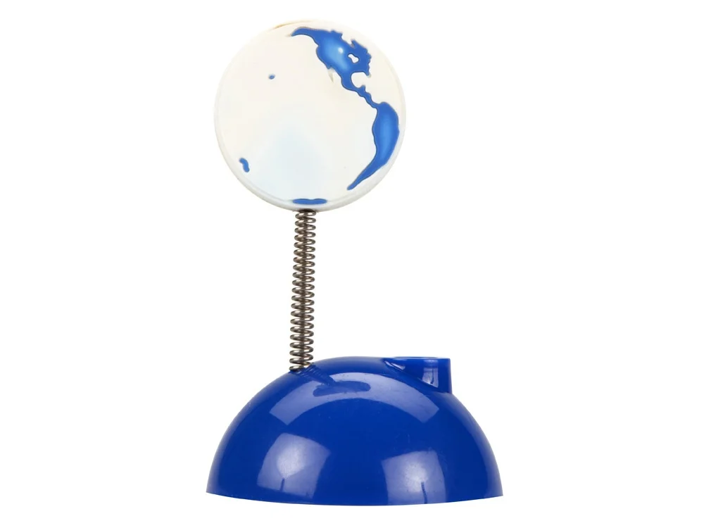 Подставка для визиток «Глобус», синий/белый/серебристый - фото 5