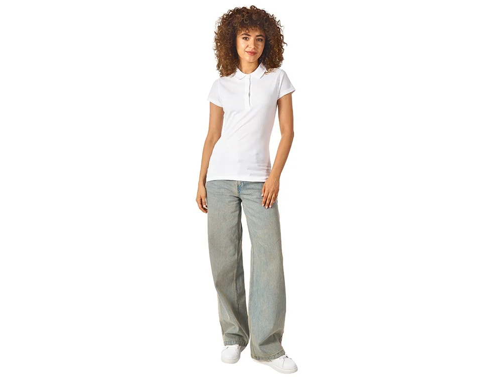 Рубашка поло "First" женская, белый, 2XL - фото 4