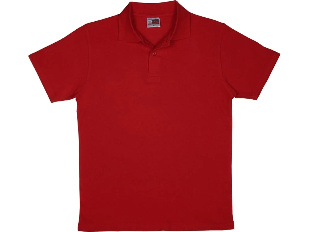 Рубашка поло "First" мужская, красный, L - фото 3