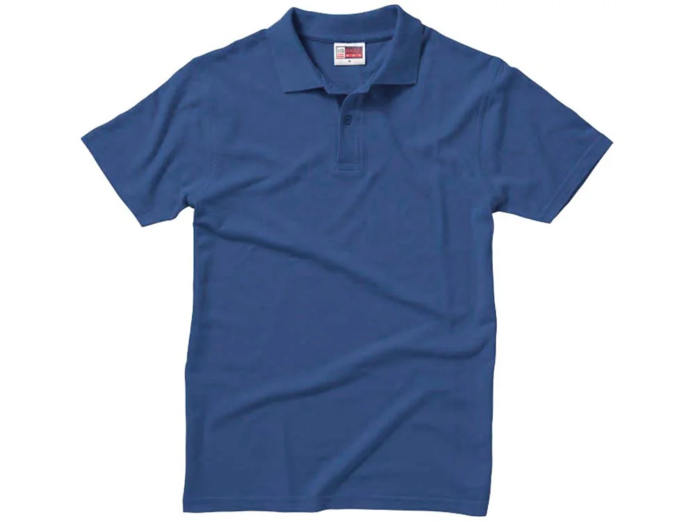 Рубашка поло First мужская синий нэйви L - фото 4