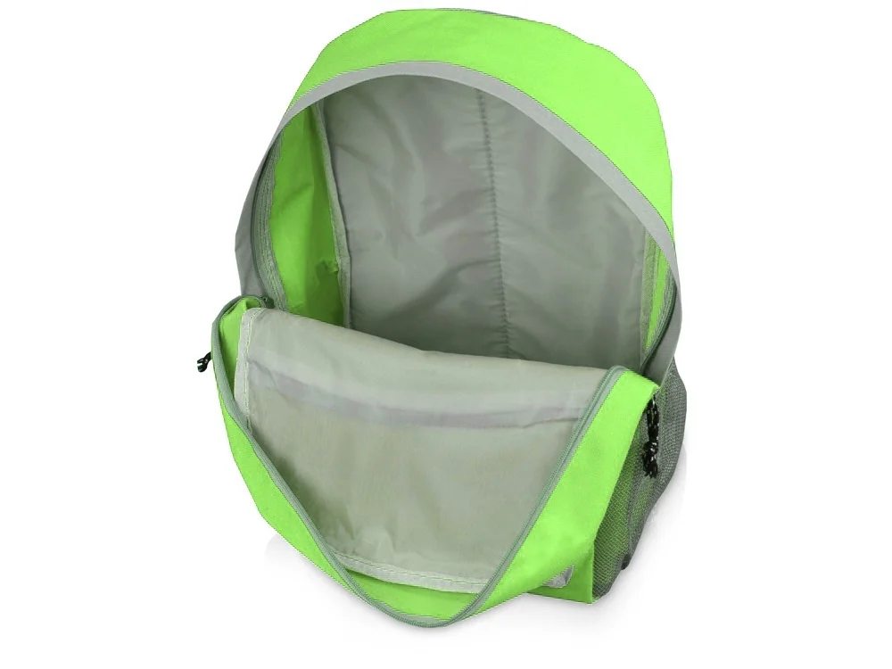 Рюкзак Универсальный зеленое яблоко/серый - фото 3