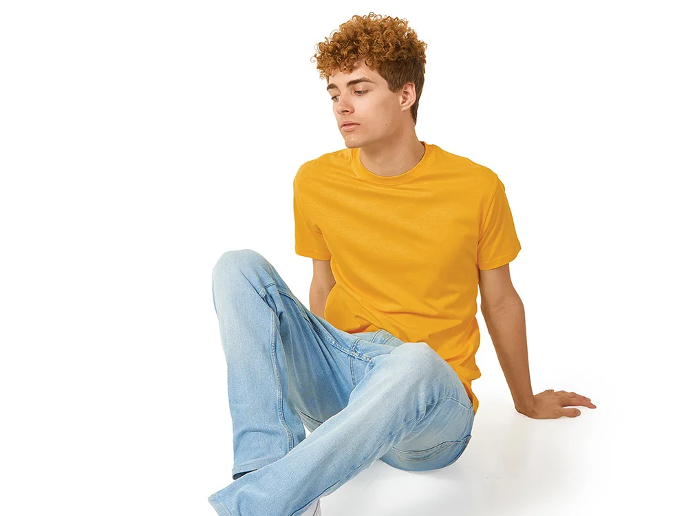 Футболка Super Club мужская золотисто-желтый 2XL - фото 2