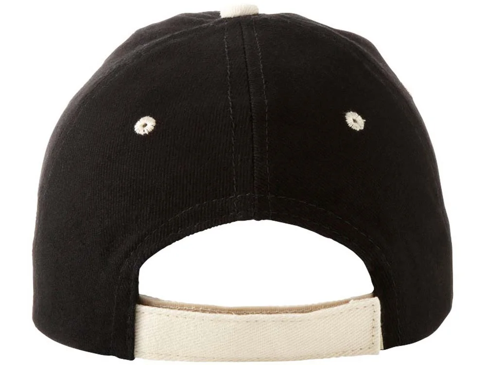 Бейсболка New Castle черный/натуральный - фото 5