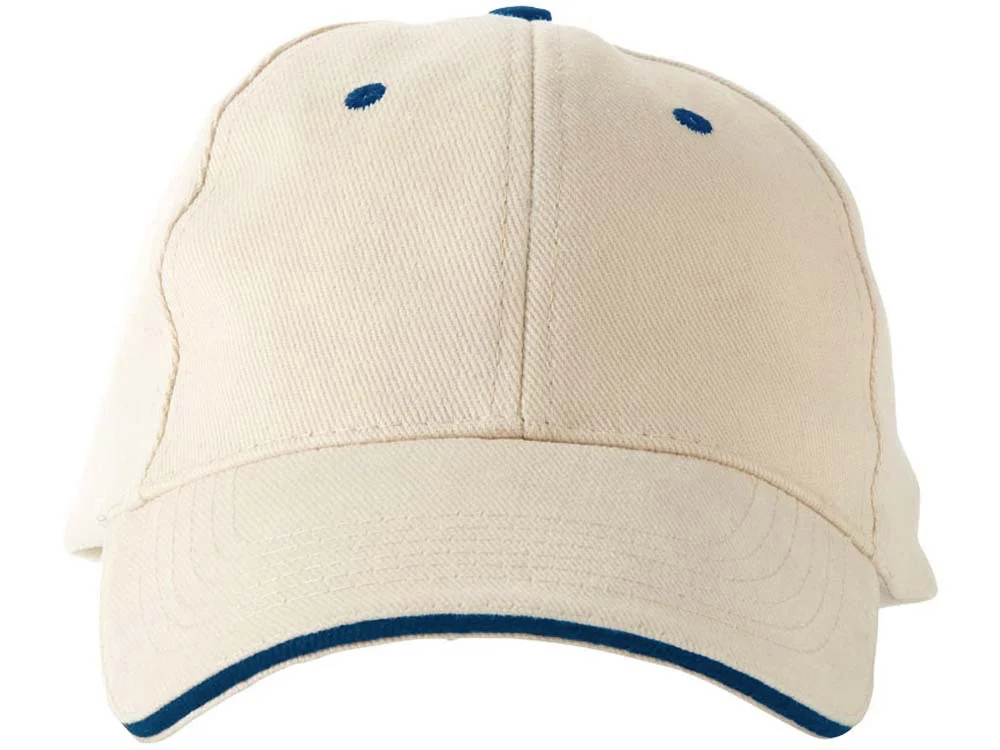 Бейсболка New Castle натуральный/синий - фото 6