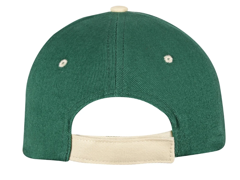 Бейсболка New Castle зеленый/натуральный - фото 7