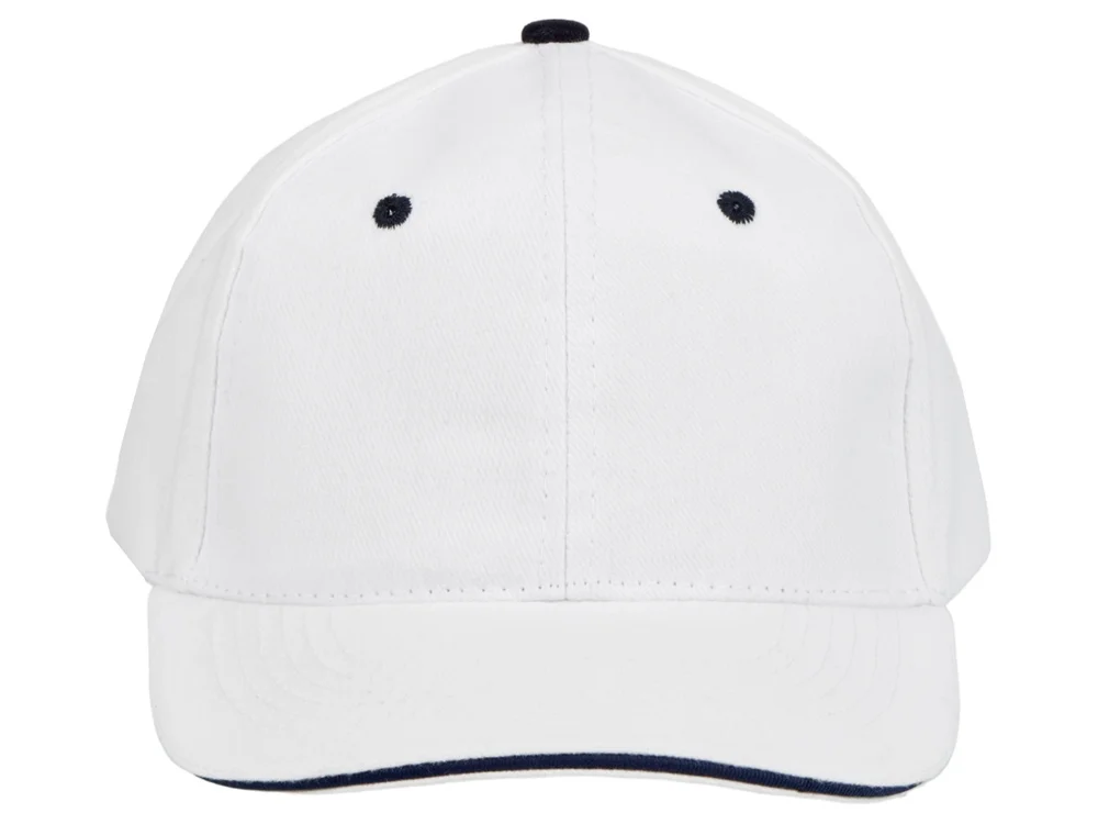 Бейсболка «New Castle», белый/темно-синий - фото 5