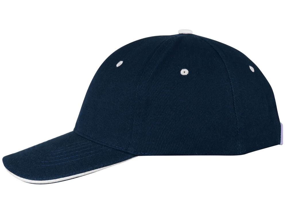 Бейсболка «New Castle», темно-синий/белый - фото 6