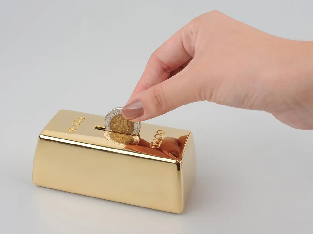 Копилка Слиток золота - фото 2