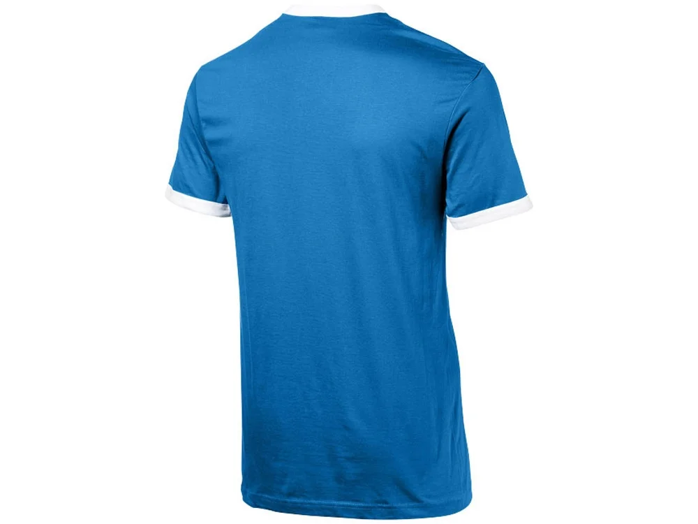 Футболка "Adelaide" мужская, небесно-синий/белый, M - фото 2