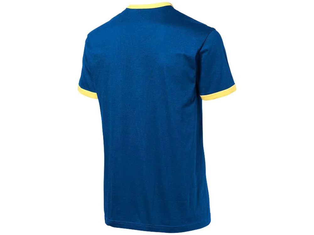 Футболка Adelaide мужская синий/желтый S - фото 2