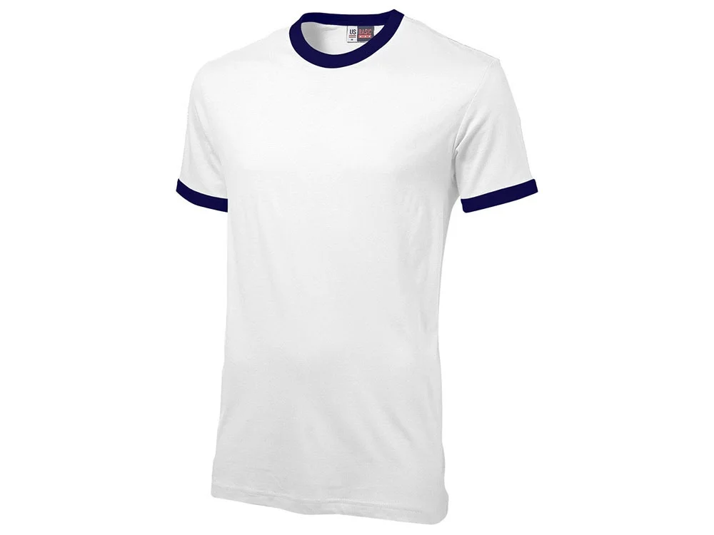 Футболка "Adelaide" мужская, белый/темно-синий, S