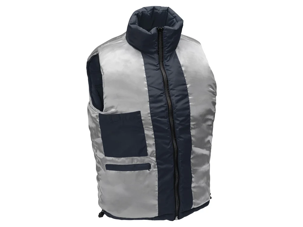 Жилет "Vigour" женский, темно-синий/стальной, S - фото 6