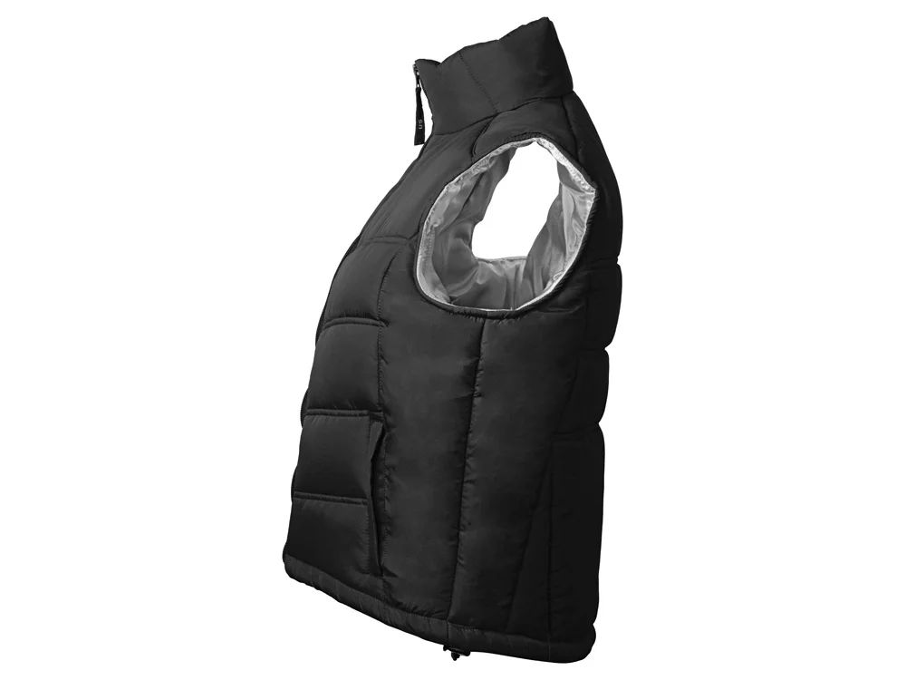 Жилет "Vigour" женский, черный/стальной, S - фото 4