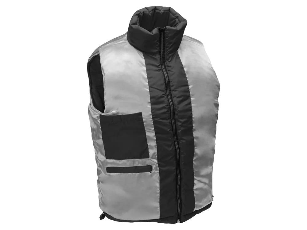 Жилет "Vigour" женский, черный/стальной, S - фото 7