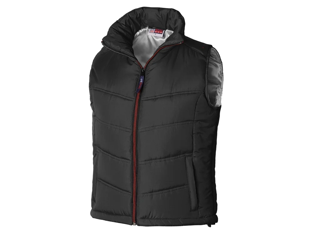 Жилет "Vigour" женский, черный/стальной, L