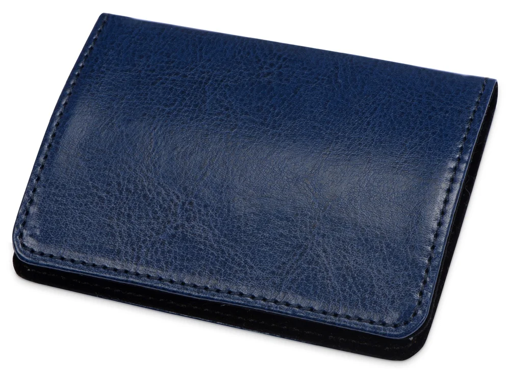 Визитница Намибия синий/серебристый