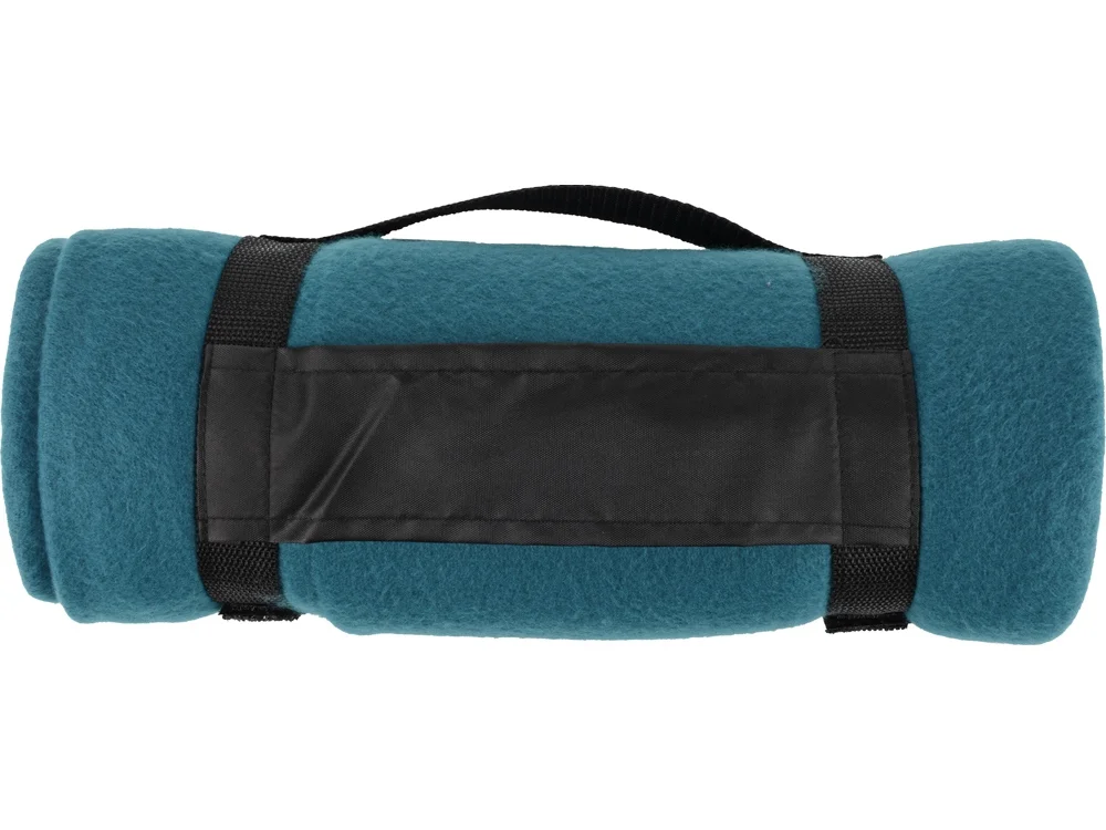 Плед «Нежность», серо-синий - фото 2