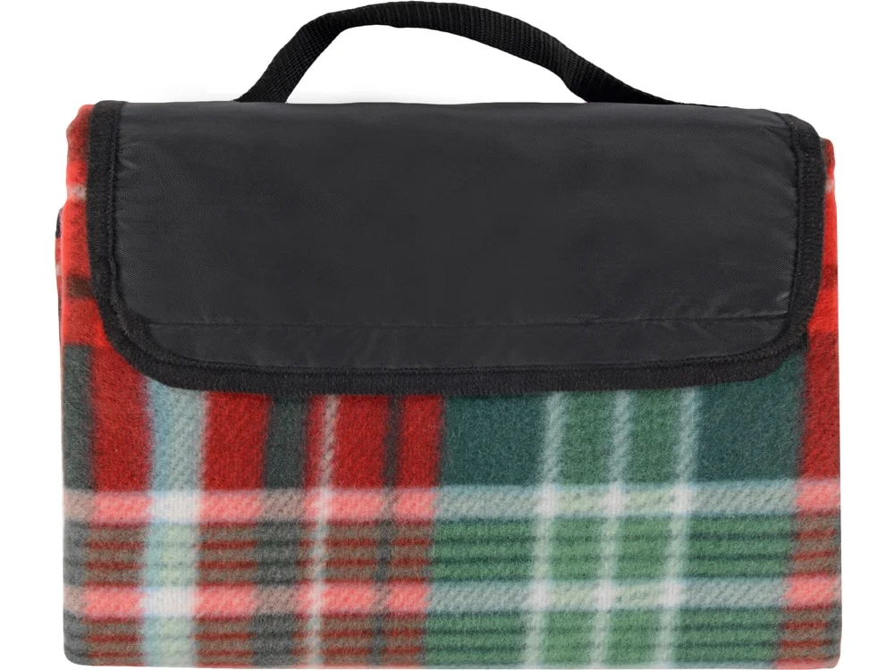 Плед Шотландия красный/зеленый - фото 4