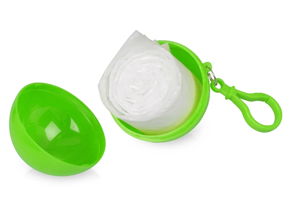 Дождевик Универсал прозрачный зеленое яблоко - фото 2