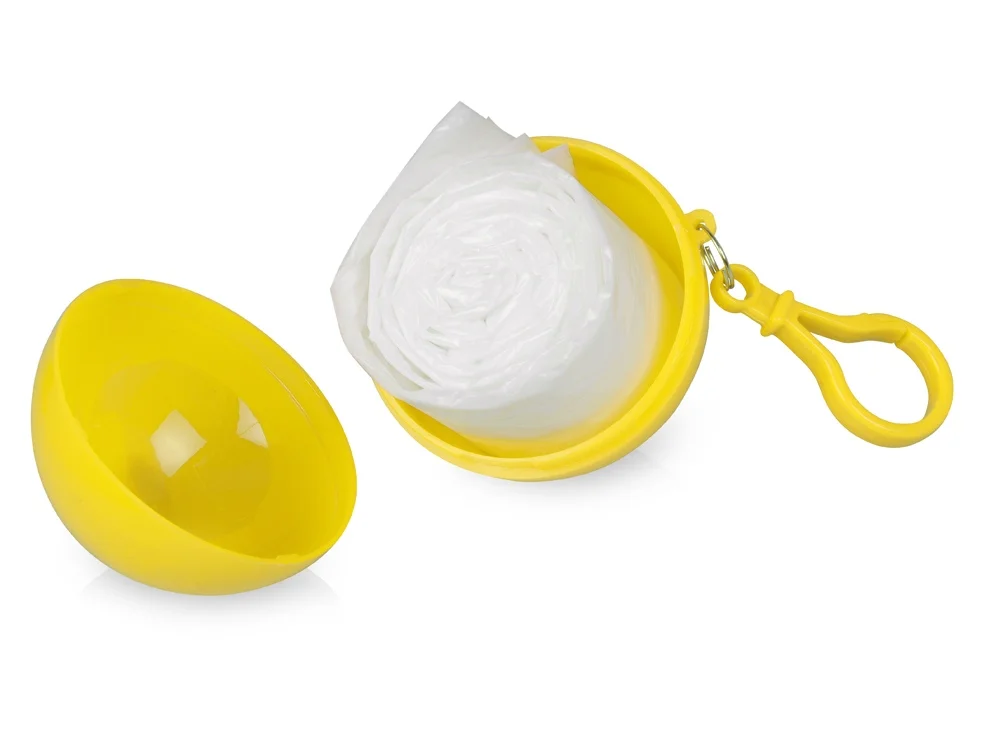 Дождевик «Универсал», прозрачный, желтый - фото 2