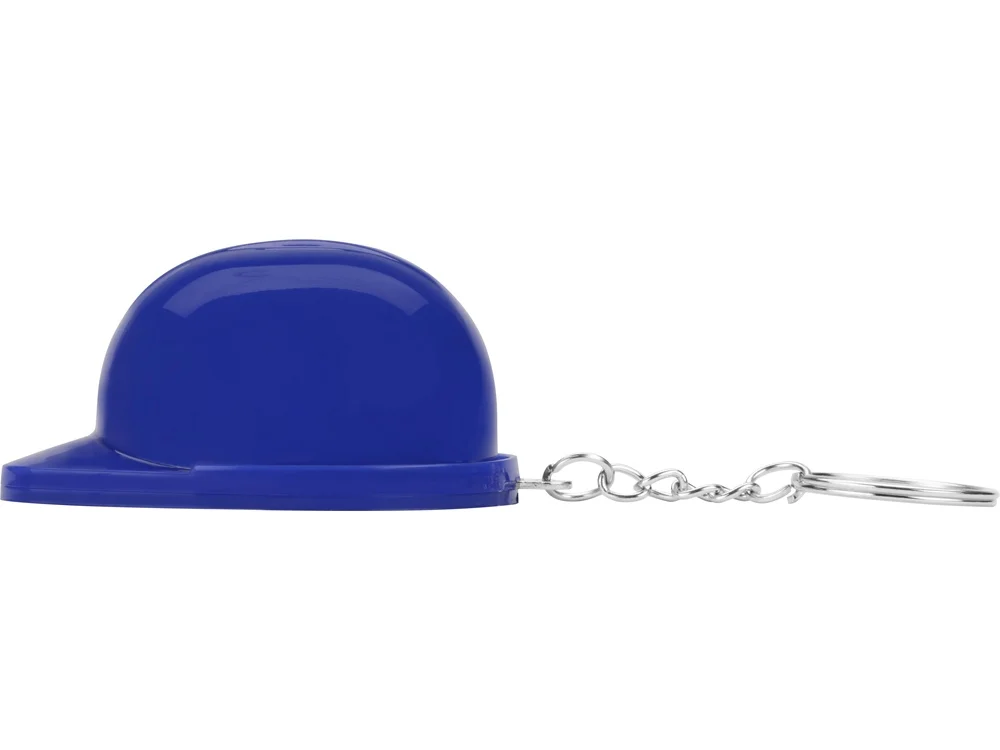 Брелок-открывалка Каска синий/серебристый - фото 3