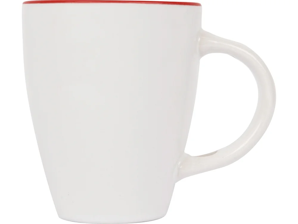 Кружка с ложкой «Авеленго», белый/красный, 320 мл - фото 3