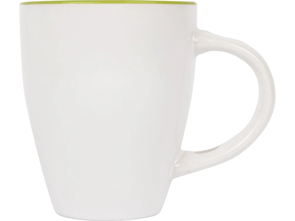 Кружка с ложкой «Авеленго», белый/зленое яблоко, 320 мл - фото 3