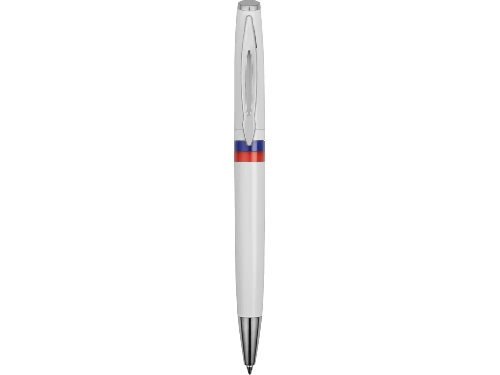 Ручка пластиковая шариковая «Отчизна», белый/синий/красный - фото 2