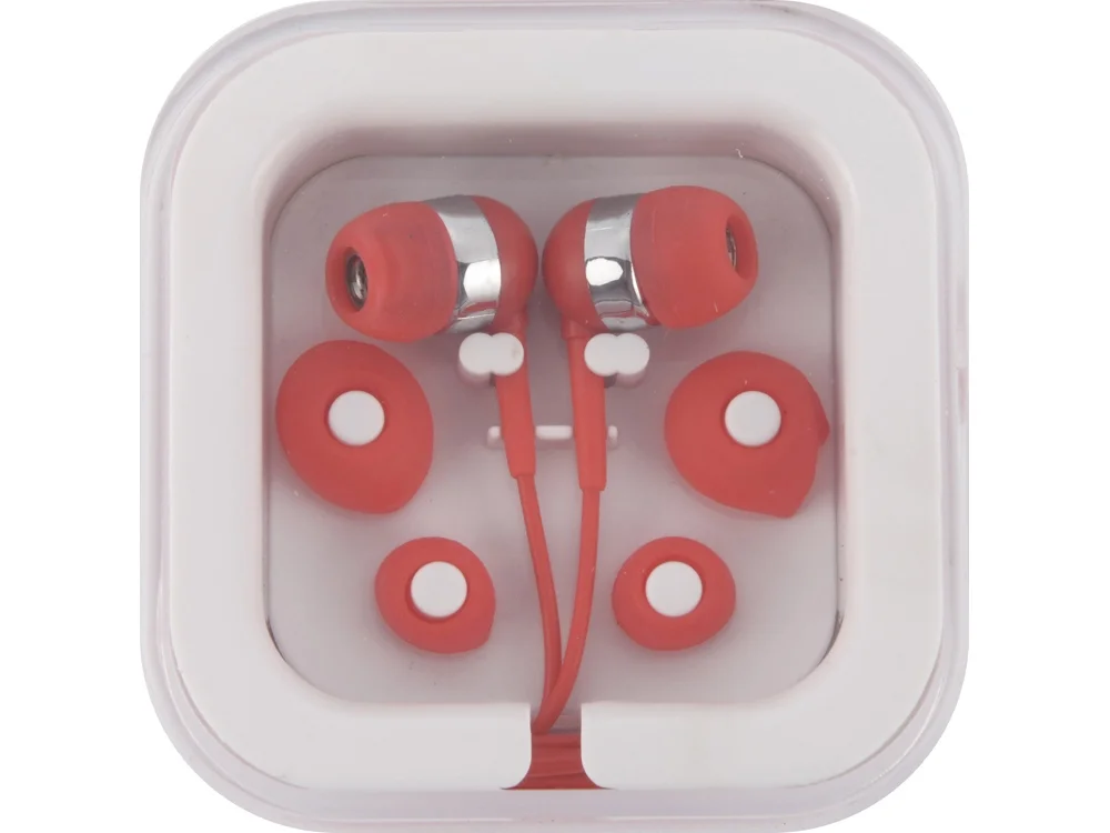 Наушники суперлегкие Sargas красный - фото 2