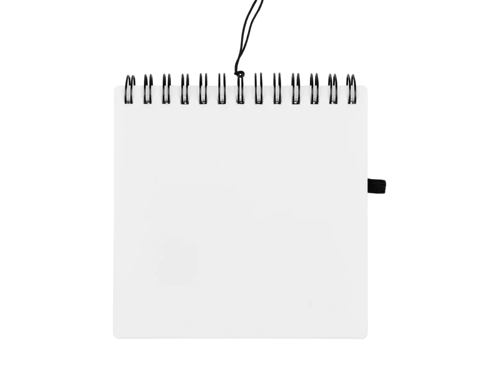 Блокнот А6 Журналист с ручкой белый - фото 3