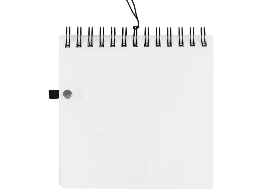 Блокнот А6 Журналист с ручкой белый - фото 5