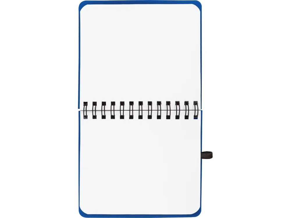 Блокнот А6 Журналист с ручкой светло-синий - фото 4