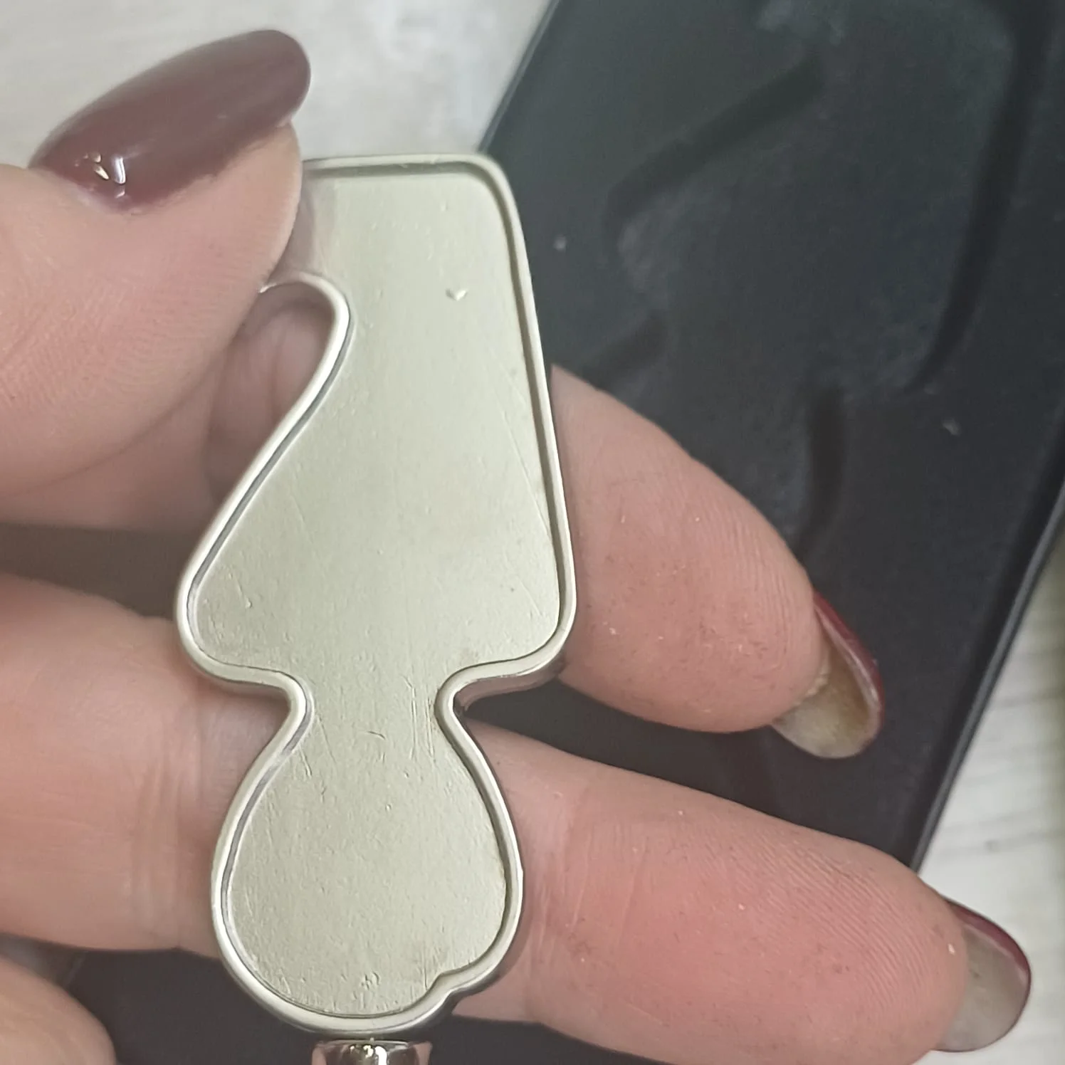 Брелок-открывалка Human серебристый - фото 3