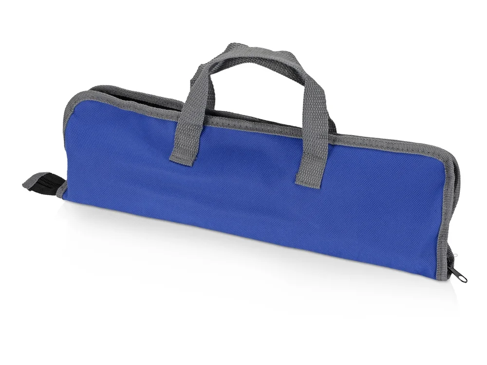 Набор для барбекю Дюнкерк серебристый синий - фото 2