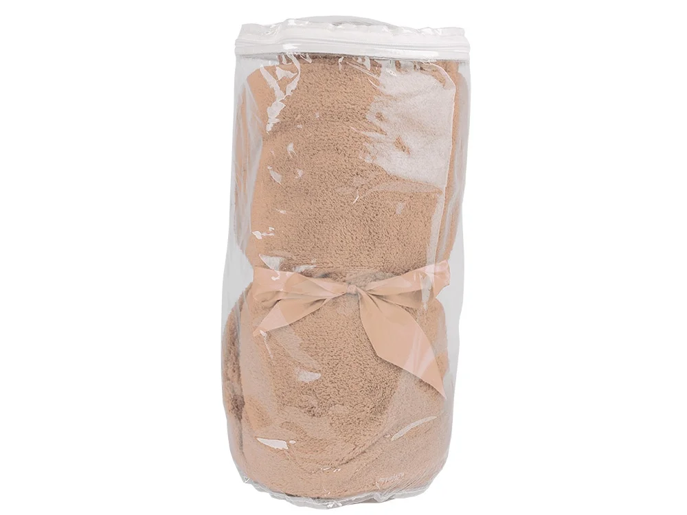 Плед в чехле Уют бежевый - фото 2