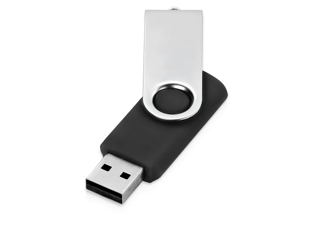 USB-флешка на 16 Гб Квебек черный 16Gb - фото 2