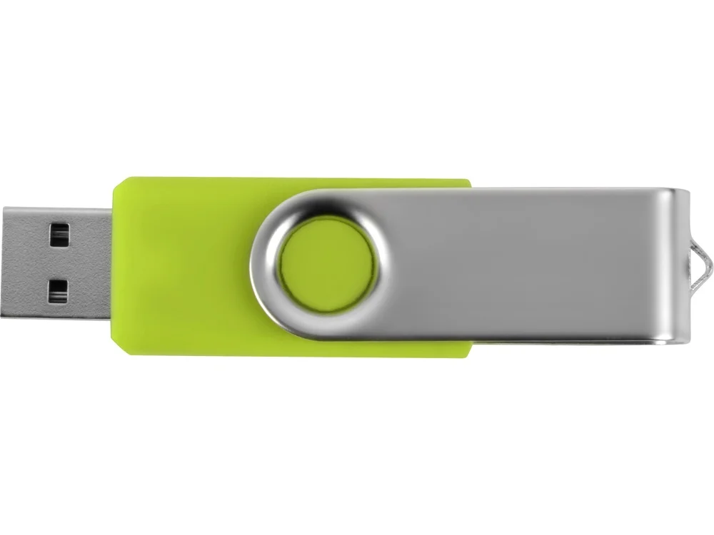 USB-флешка на 8 Гб Квебек зеленое яблоко 8Gb - фото 4