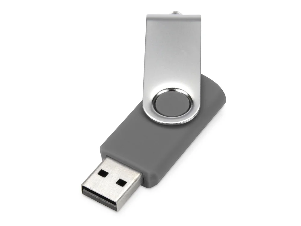 USB-флешка на 32 Гб Квебек темно-серый 32Gb - фото 2