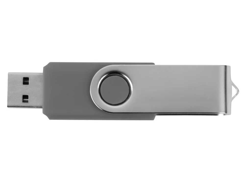 USB-флешка на 32 Гб Квебек темно-серый 32Gb - фото 4