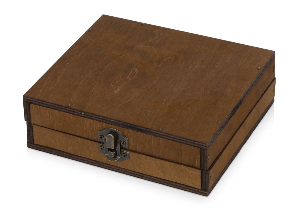 Подарочный набор для вина Бомонт коричневый серебристый - фото 10