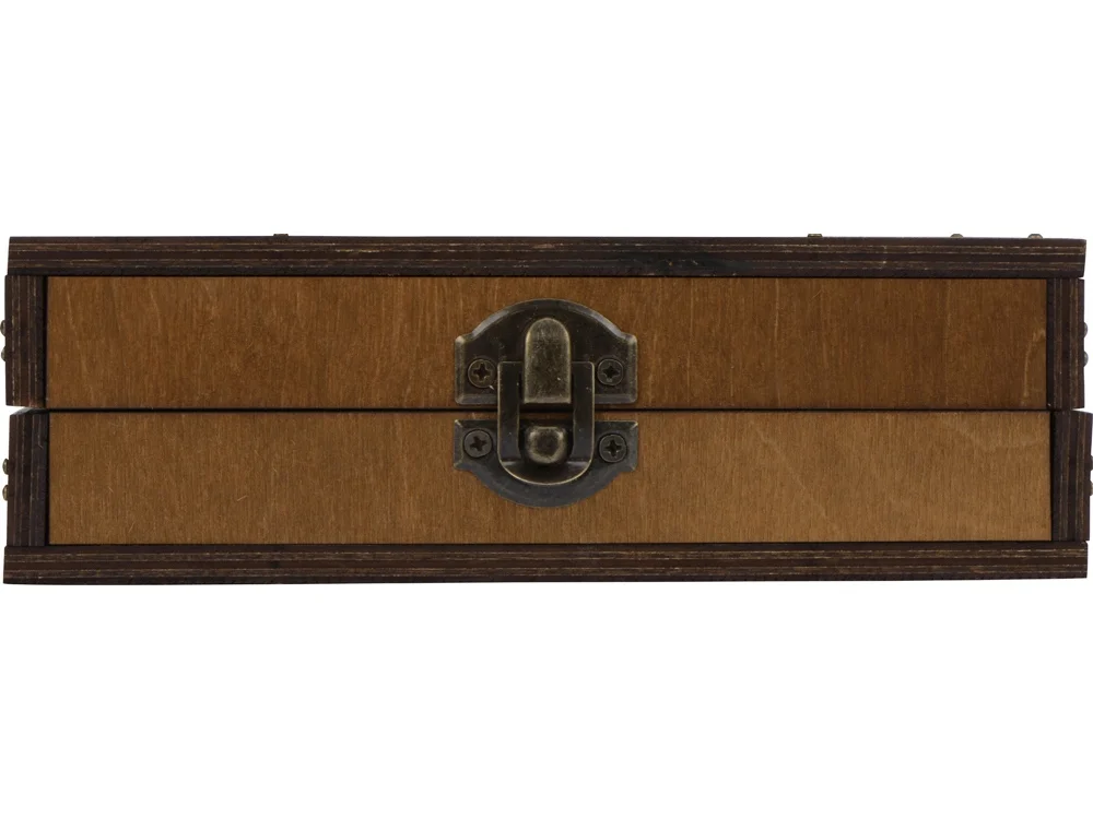 Подарочный набор для вина Бомонт коричневый серебристый - фото 7