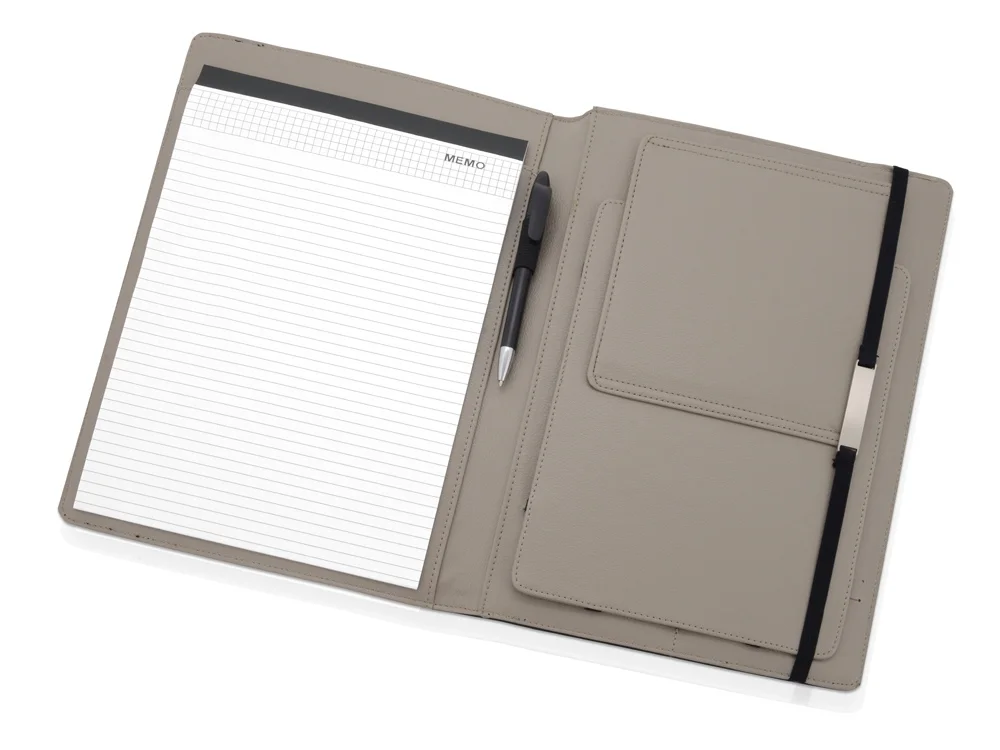 Папка для документов Спрингфилд черный/серебристый - фото 3