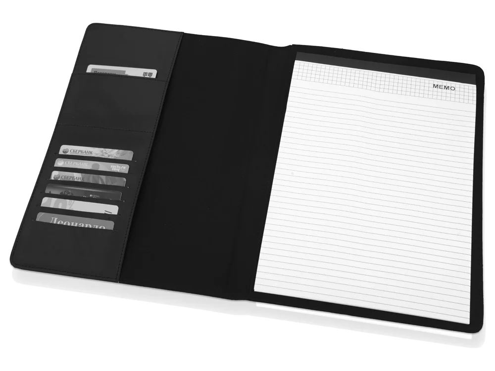 Папка для документов «Nadine», черный/зеленый - фото 2