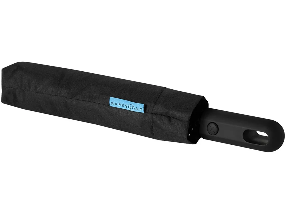 Зонт складной Traveler черный - фото 4