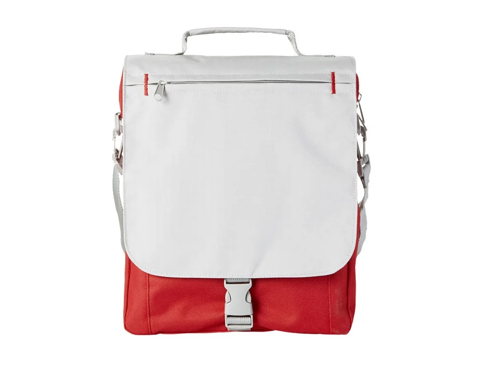 Конференц сумка для документов «Philadelphia», красный/серый - фото 2