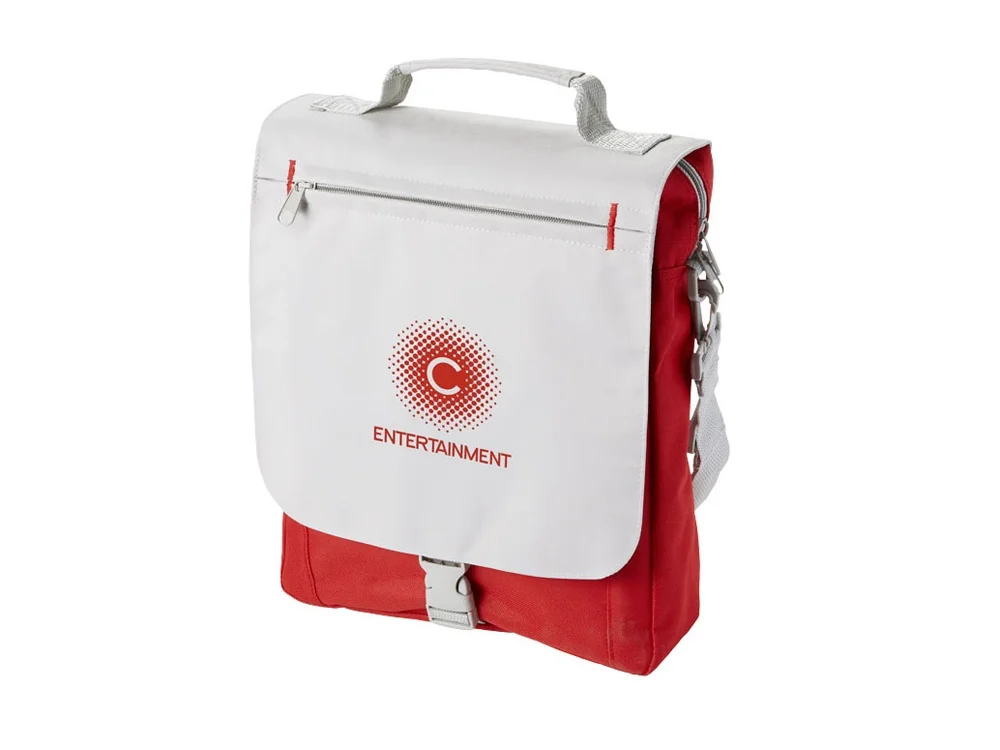 Конференц сумка для документов «Philadelphia», красный/серый - фото 3