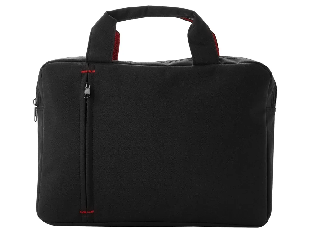 Конференц сумка для документов Detroit черный/красный - фото 3