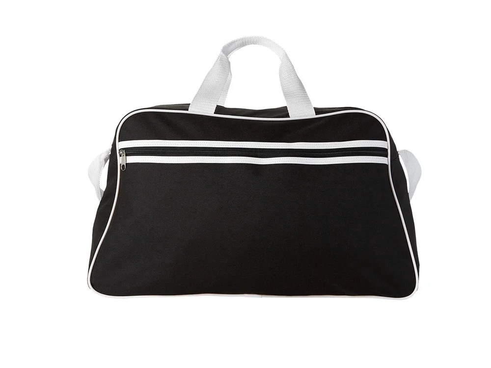 Сумка спортивная San Jose черный/белый - фото 2