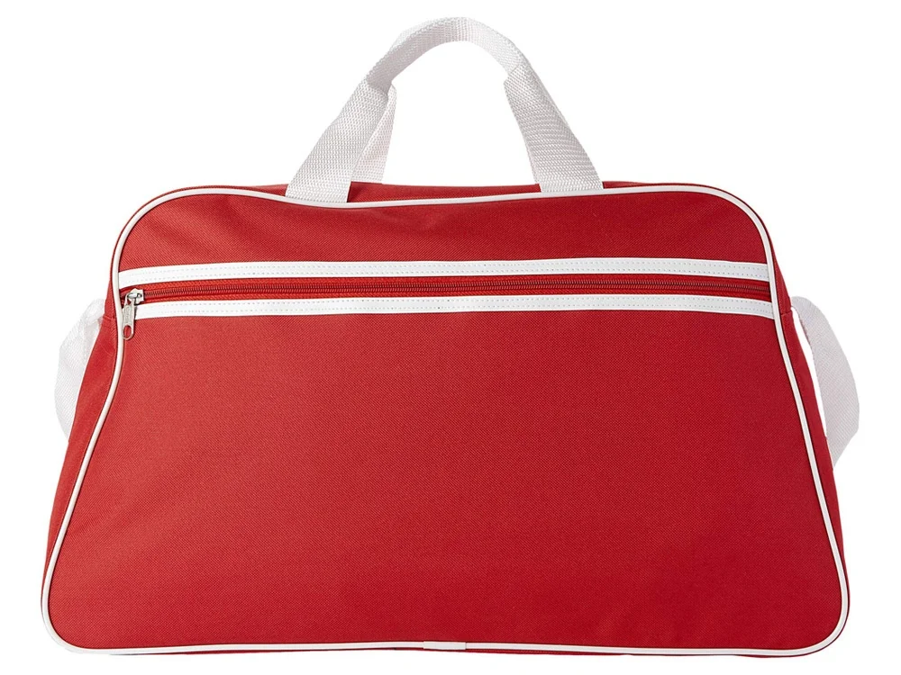 Сумка спортивная San Jose красный/белый - фото 3