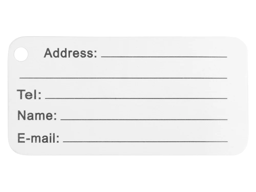 Бирка для багажа Discovery черный - фото 5